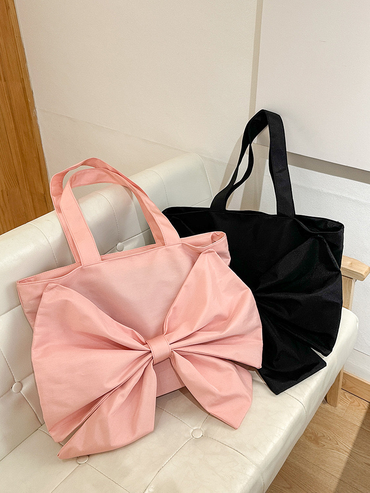 2024 New Niche High-End Underarm Bow Design Women's Bag Fashion Pillow Bag Handbag Crossbody Bag
