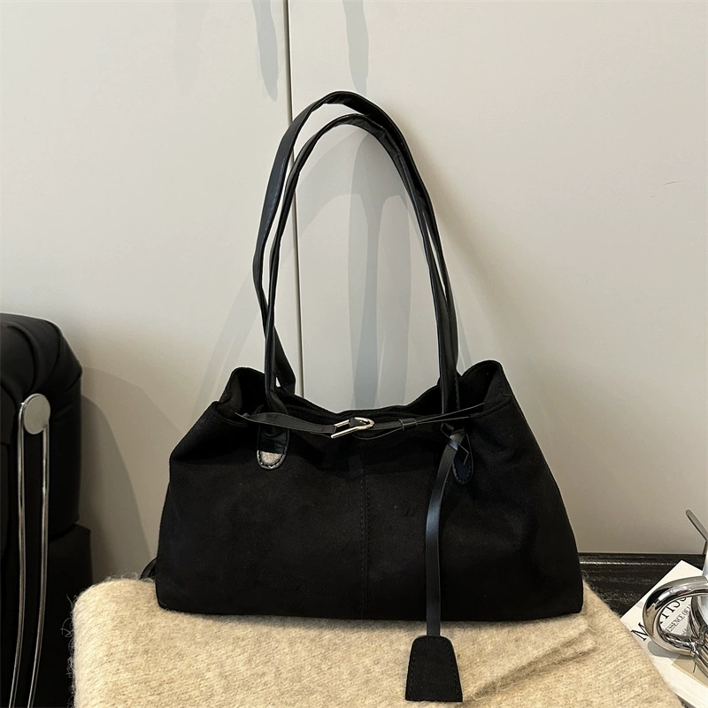 Women's Chic Single Shoulder Underarm Bag 2026 Spring Large Capacity Tote Handbag - Image 4