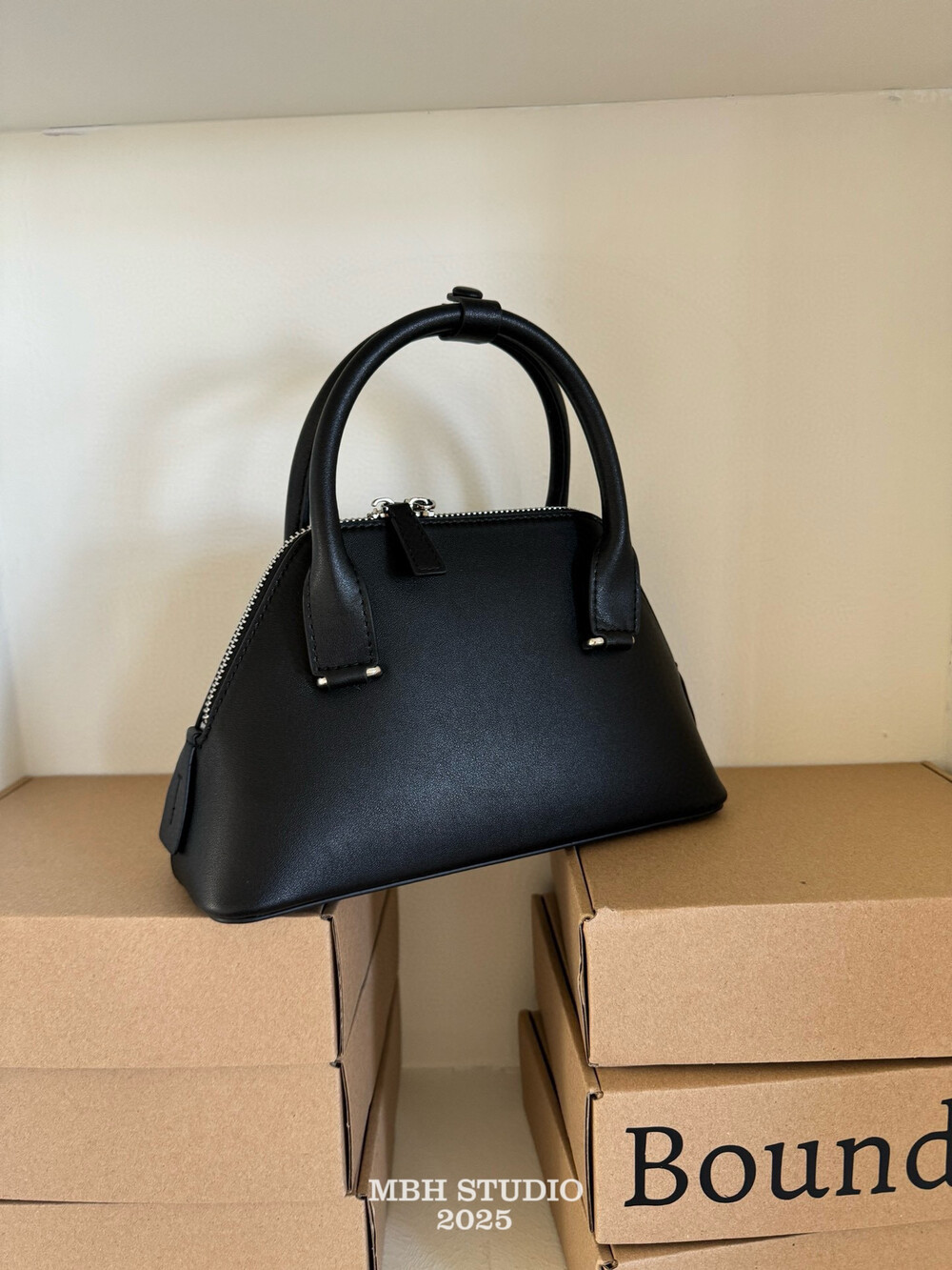 MBH French Minimalist Retro Shell Bag Versatile Crossbody Handbag - Image 4